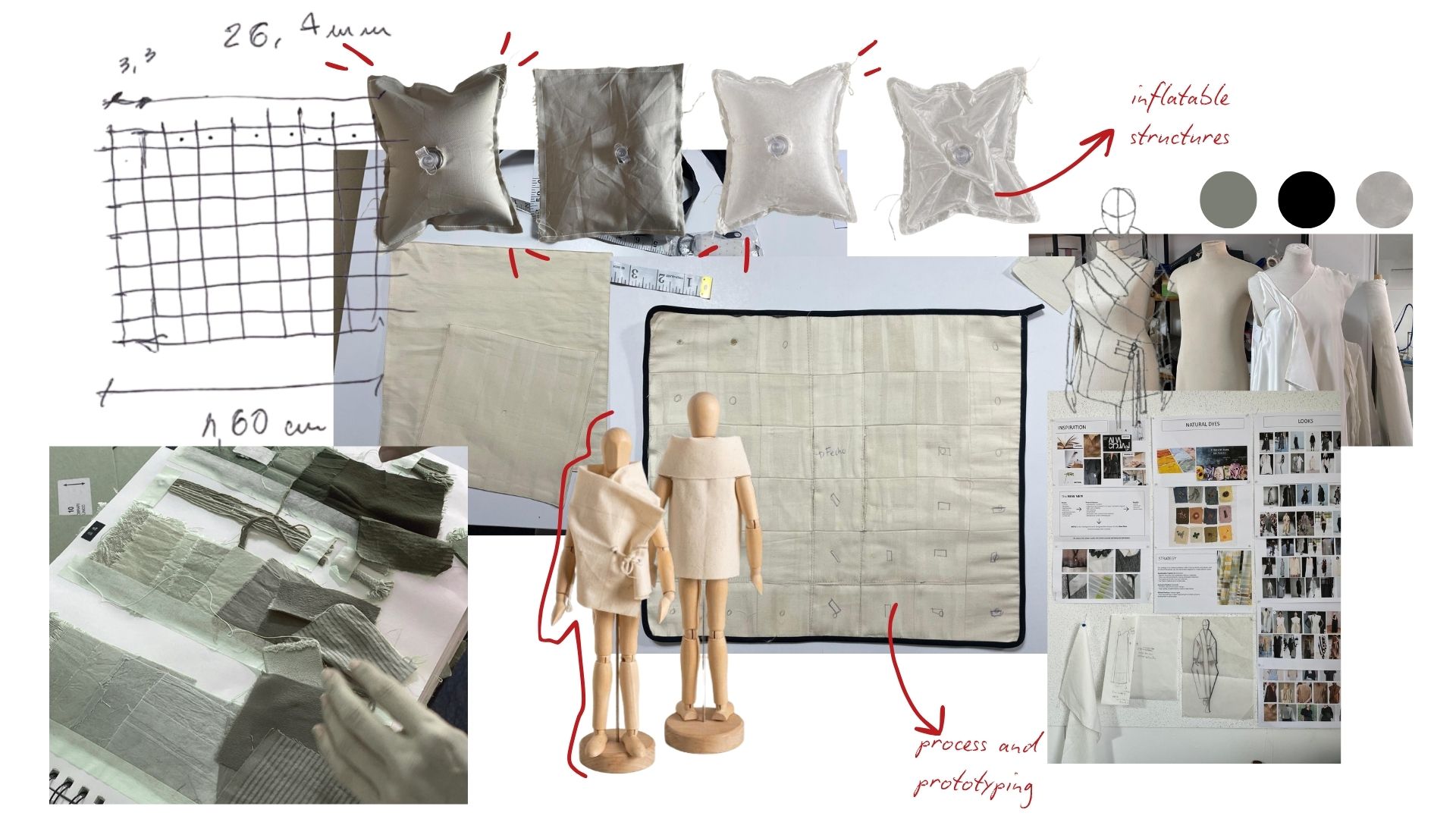 Modular Vest — technical drawings